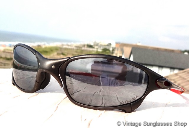 Oakley Juliet Ducati X Metal Carbon Black Iridium Sunglasses